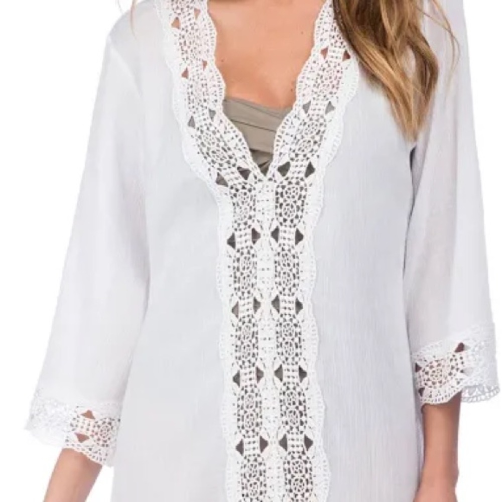 La Blanca swimsuit cover up tunic dress